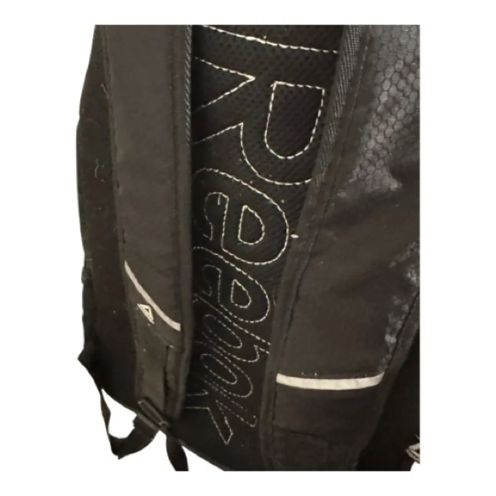 Reebok Black Backpack Sleek Design Durable
